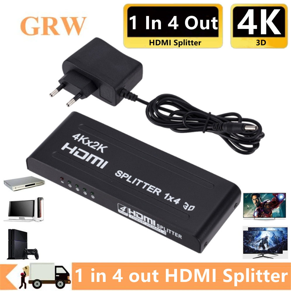 Food X - HDMI-сплиттер 4K x 2K, HDMI-коммутатор 1