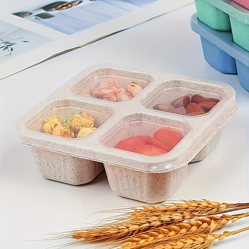 Food Prep Snacks - Набор из 2 многоразовых пластиковых ланч-боксов