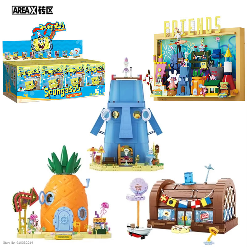 Food X - Коллекционная игрушка-сюрприз Areax Spongebob Bikini Bottom