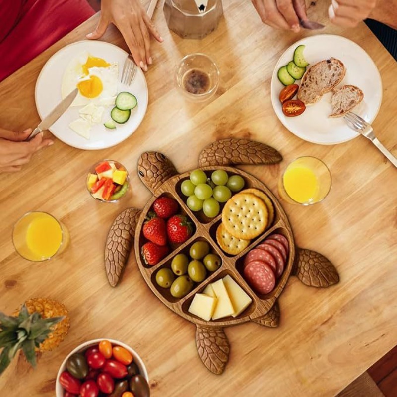 Деревянный сервировочный подно – обзор и цена Food Platter Snacks