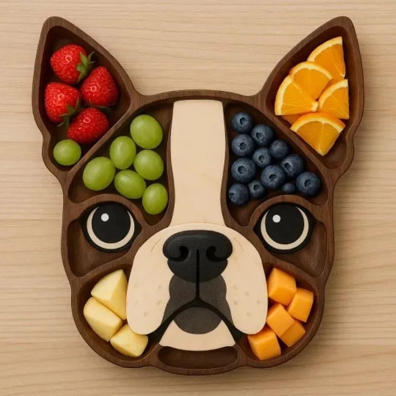 Деревянный сервировочный подно – обзор и цена Food Platter Snacks