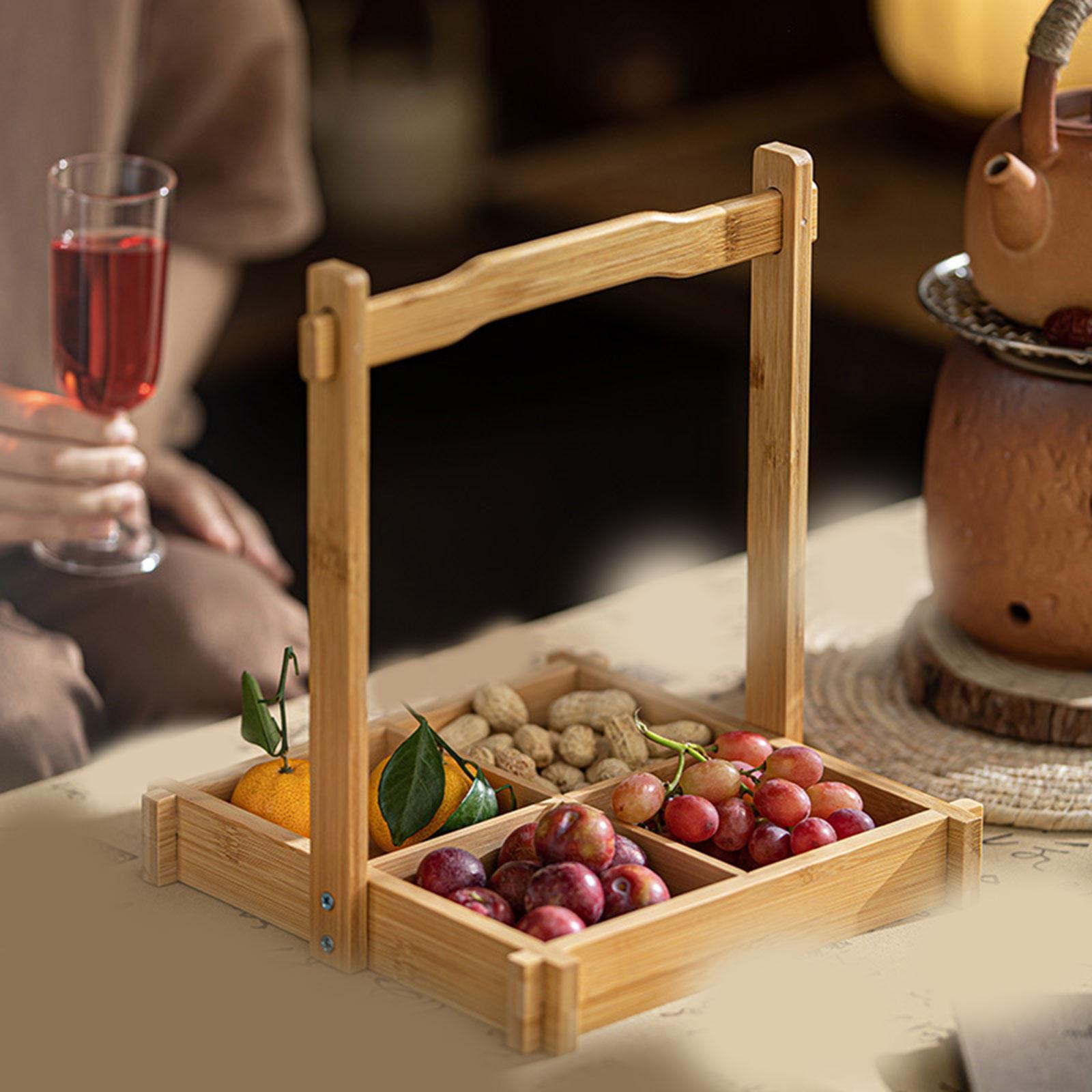 Поднос для бамбуковых орехов,  – обзор и цена Food Platter Snacks